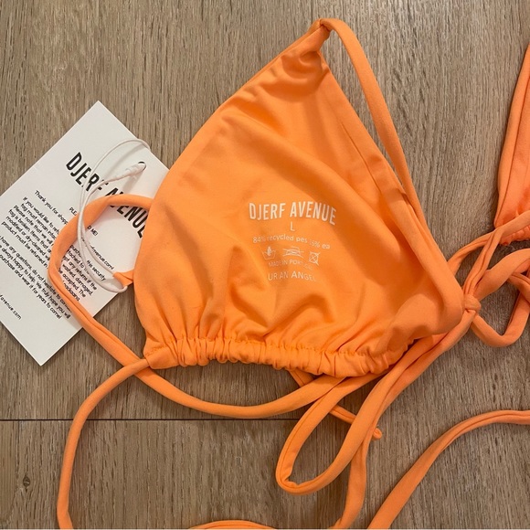 Djerf Avenue Tangerine Swimsuit BNWT - Picture 7 of 8